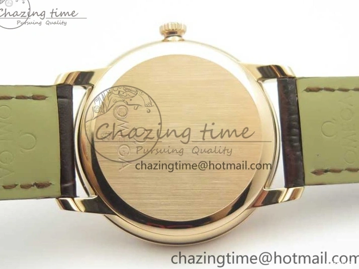 0124 Durable De Ville RG MKF 1:1 Best Edition Silver Dial Diamonds Markers on Brown Leather Strap MIYOTA 9015 V 8047